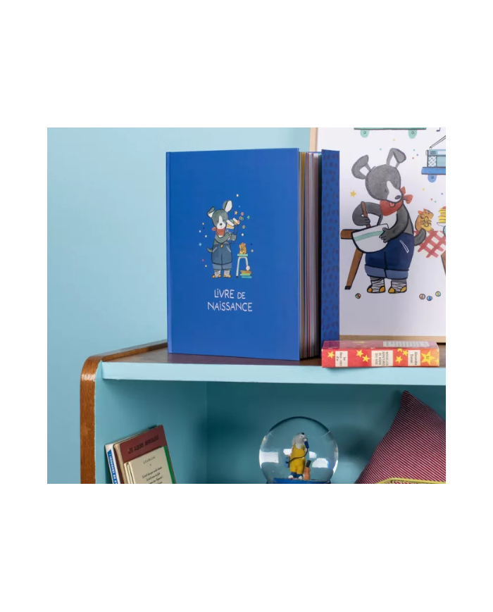 MOULIN ROTY - Livre de naissance - Puce et Pilou