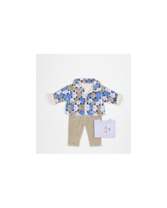 ARSENE ET LES PIPELETTES - Veste Réversible - Oiseaux