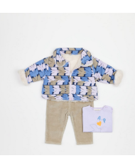 ARSENE ET LES PIPELETTES - Veste Réversible - Oiseaux