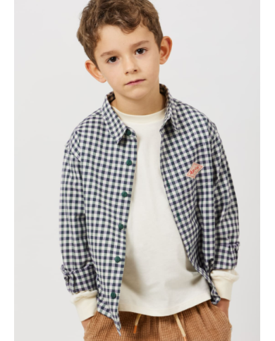 ARSENE ET LES PIPELETTES - Chemise mixte à carreaux