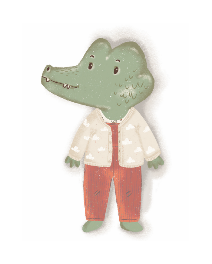 LES PETITES CHOSES - Salopette en velours côtelé - Brandy