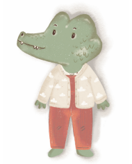 LES PETITES CHOSES - Salopette en velours côtelé - Brandy