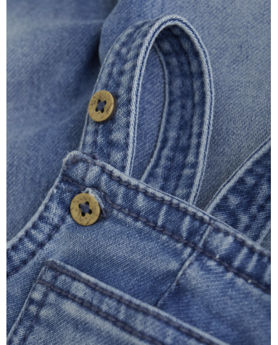 NOPPIES - Salopette bébé en denim bio - SERES