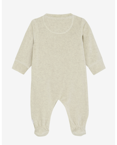 NOPPIES - Pyjama bébé en velours - SAXON - Beige