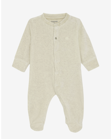 NOPPIES - Pyjama bébé en velours - SAXON - Beige