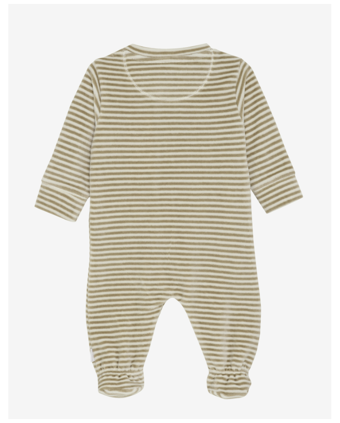 NOPPIES - Pyjama bébé en velours - SOUCI - Rayé