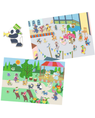 DJECO - Stickers Repositionnables - Fanfare