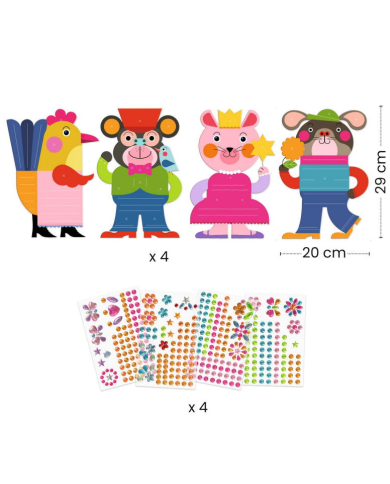 copy of DJECO-Créer avec des stickers coloré