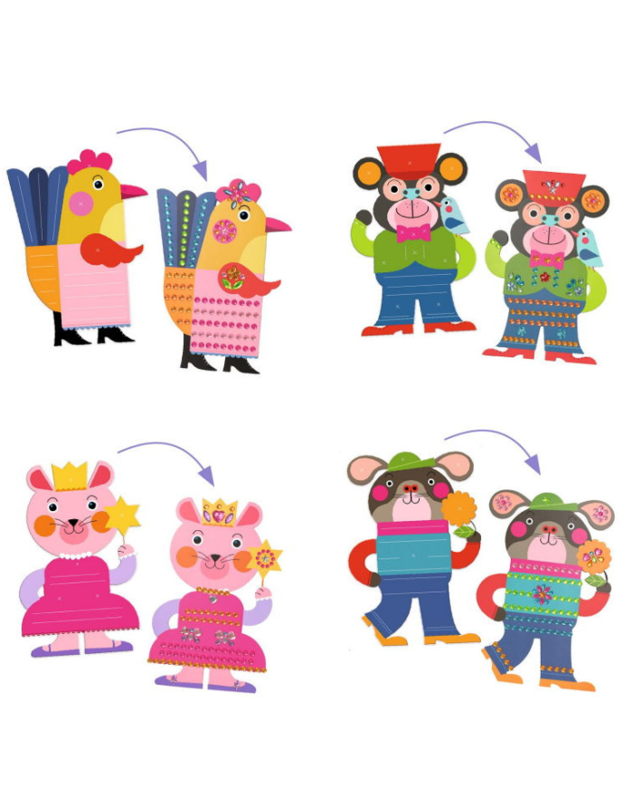 DJECO - Stickers - Eclatants