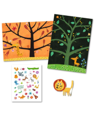 copy of DJECO-Créer avec des stickers coloré