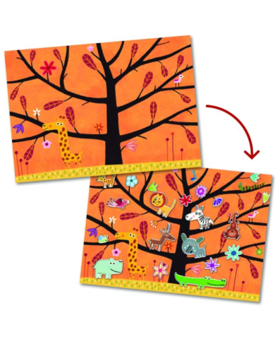 DJECO - Stickers Repositionnables - Chat Perché DJECO - Stickers Repositionnables - Chat Perché