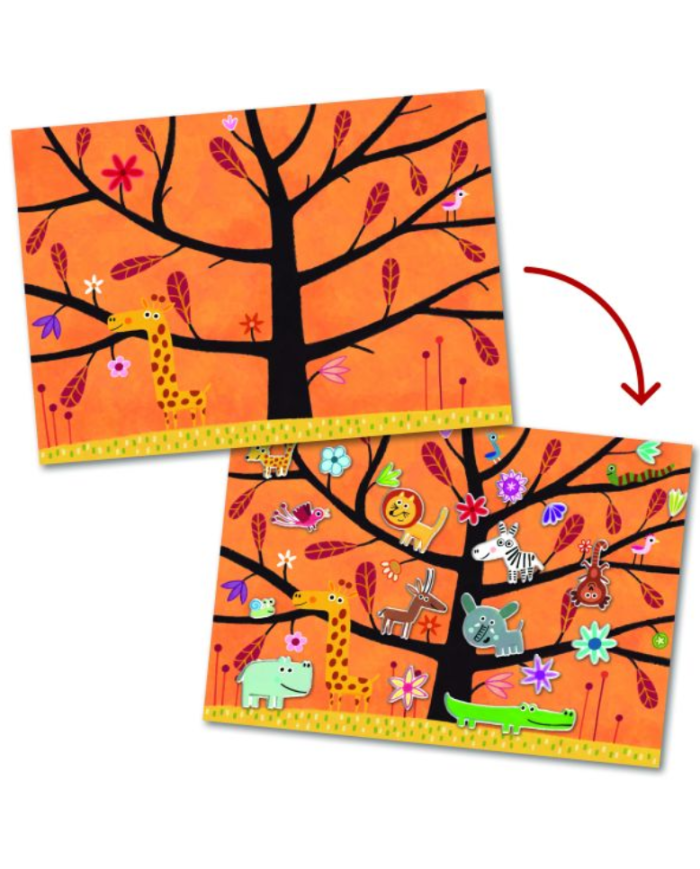 copy of DJECO-Créer avec des stickers coloré