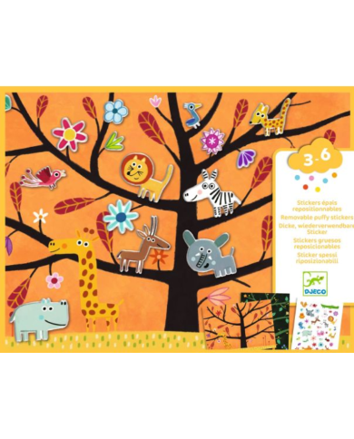 DJECO - Stickers Repositionnables - Chat Perché DJECO - Stickers Repositionnables - Chat Perché