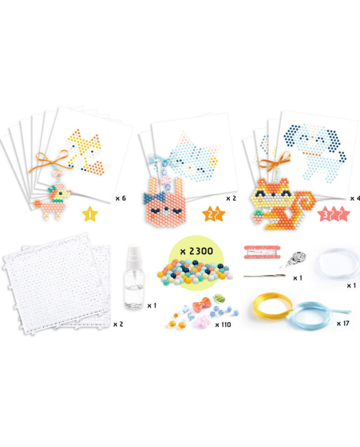 DJECO - Atelier Perles à Eau - Artistic Aqua Fourrures