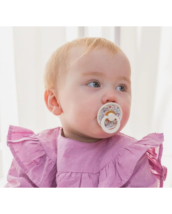 BIBS - Pack de 2 lolettes -  Eloïse Liberty Dusty Blue Mix