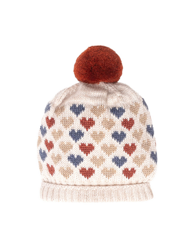 LES PETITES CHOSES - Bonnet Alix - Coeurs Tricolores