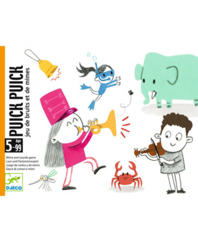 DJECO - Jeu de bruits et de mimes - PUICK PUICK DJECO - Jeu de bruits et de mimes - PUICK PUICK