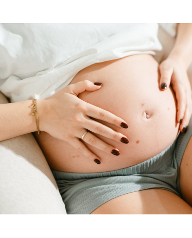 DOOMOO - Coussin de grossesse - Sable chiné