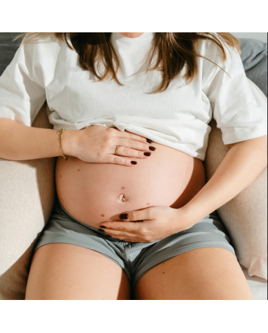 DOOMOO - Coussin de grossesse - Sable chiné