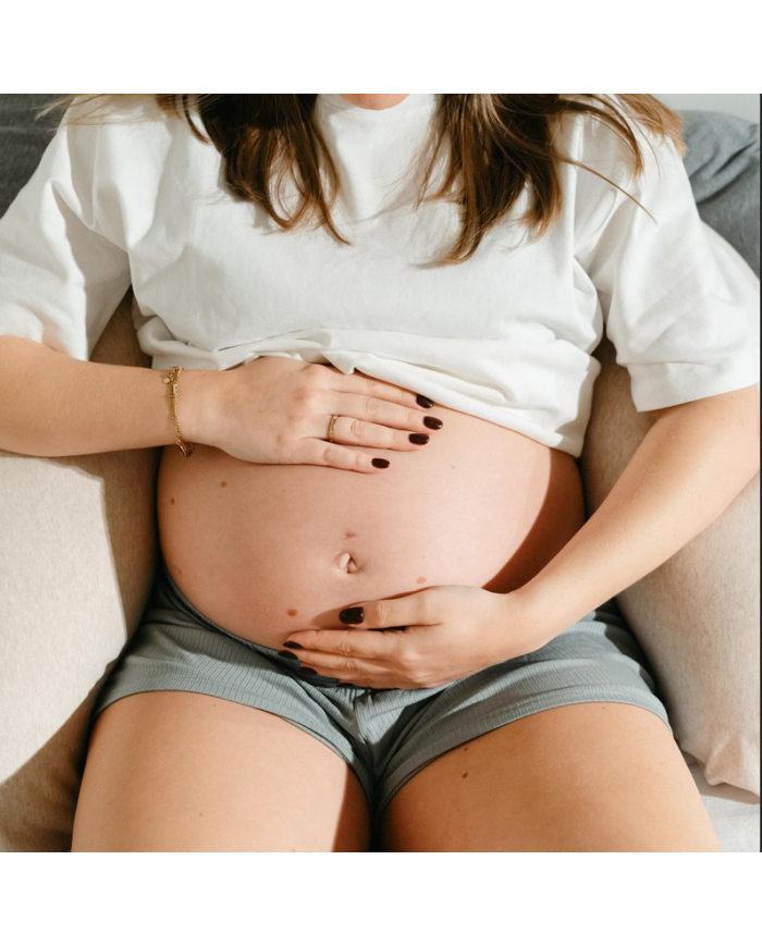 DOOMOO - Coussin de grossesse - Sable chiné DOOMOO - Coussin de grossesse - Sable chiné