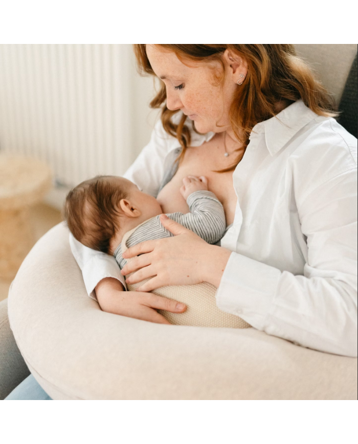 DOOMOO - Coussin de grossesse - Sable chiné DOOMOO - Coussin de grossesse - Sable chiné