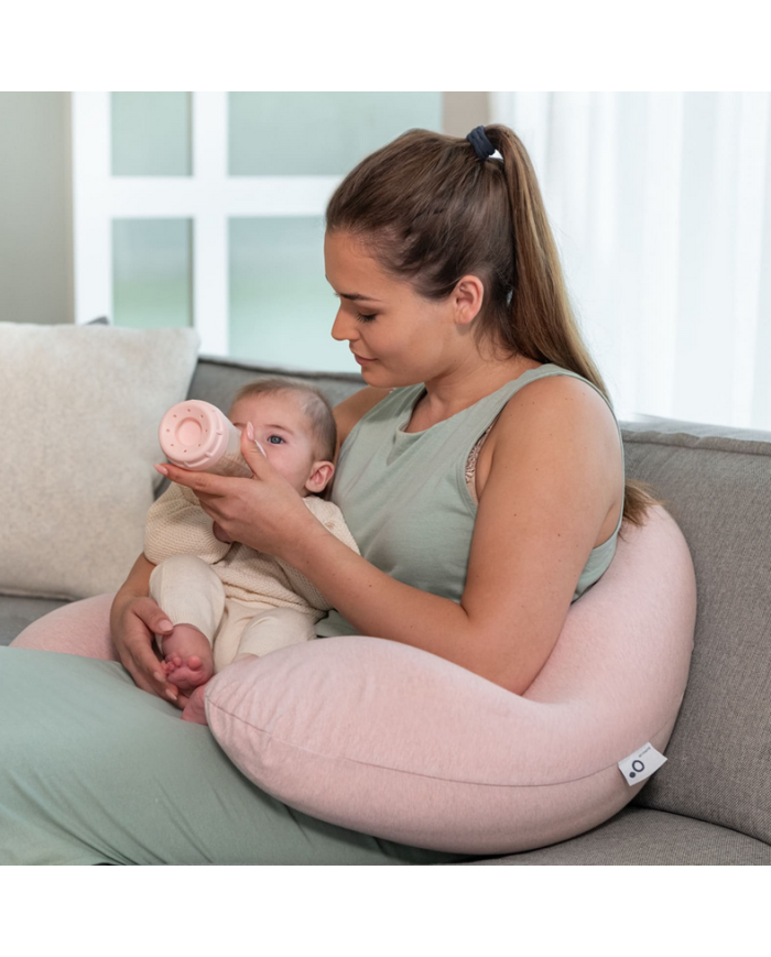 DOOMOO - Coussin de grossesse - Chiné Rose DOOMOO - Coussin de grossesse - Chiné Rose