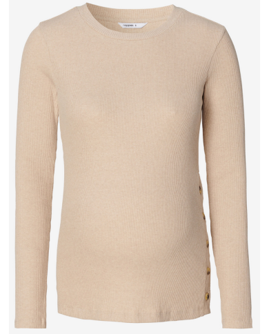 NOPPIES - Pull grossesse et allaitement - AARHUS - Poivre blanc NOPPIES - Pull grossesse et allaitement - AARHUS - Poivre blanc