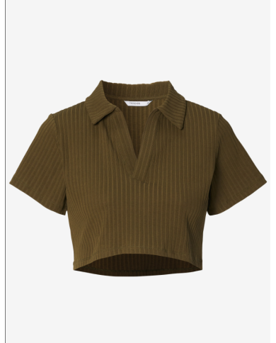 NOPPIES - T-shirt grossesse et allaitement - AALBORG - Kaki NOPPIES - T-shirt grossesse et allaitement - AALBORG - Kaki