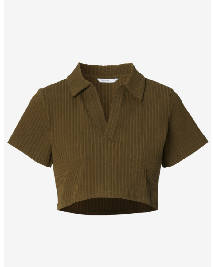 NOPPIES - T-shirt grossesse et allaitement - AALBORG - Kaki