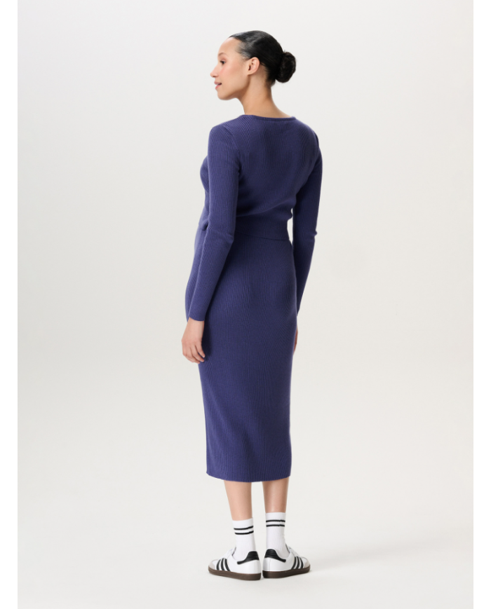 NOPPIES - Jupe de grossesse - FLORO - Bleu Océan