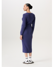 NOPPIES - Jupe de grossesse - FLORO - Bleu Océan