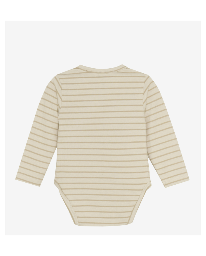 NOPPIES - Body bébé manches longues - NAVI - Rayé