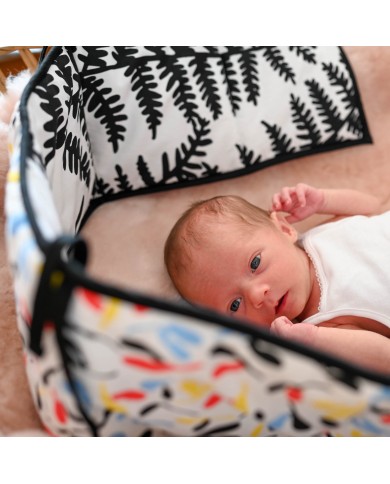 ETTA LOVES - Frise d’éveil bébé réversible en coton bio