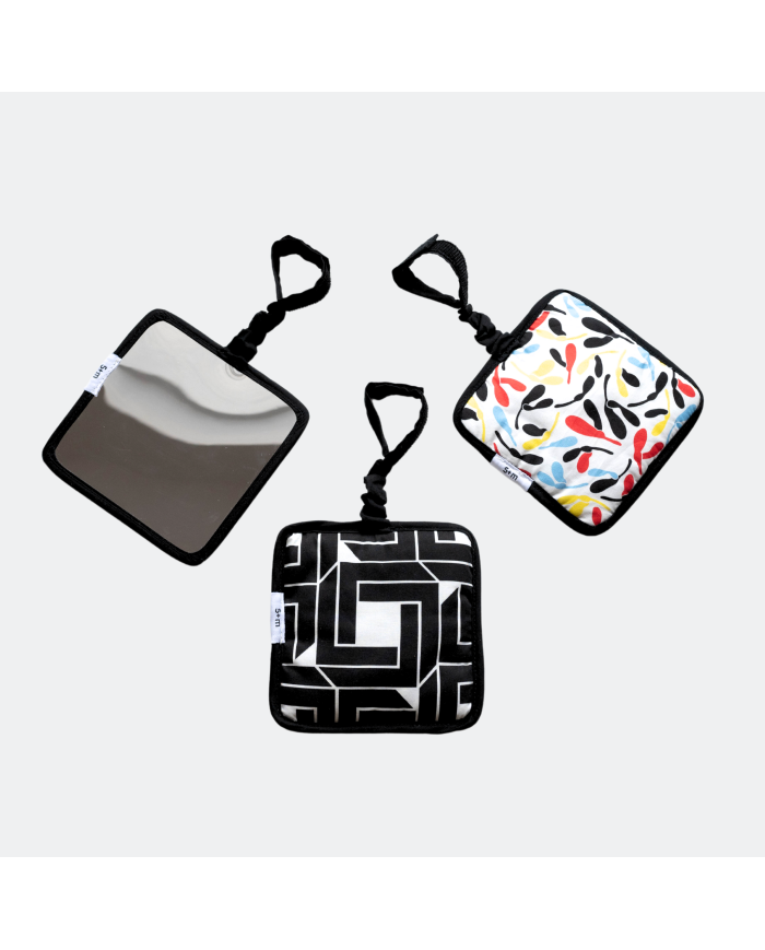 ETTA LOVES - Carrés sensoriels suspendus en coton bio ETTA LOVES - Carrés sensoriels suspendus en coton bio