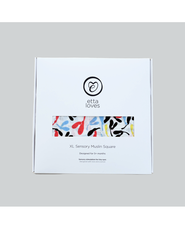 ETTA LOVES - Lange XL sensoriel bébé en coton bio ETTA LOVES - Lange XL sensoriel bébé en coton bio