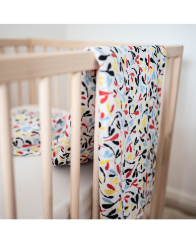 ETTA LOVES - Lange XL sensoriel bébé en coton bio ETTA LOVES - Lange XL sensoriel bébé en coton bio