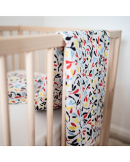 ETTA LOVES - Lange XL sensoriel bébé en coton bio ETTA LOVES - Lange XL sensoriel bébé en coton bio