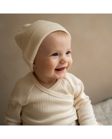 MINIMALISMA - Bonnet nouveau né en coton