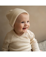 MINIMALISMA - Bonnet nouveau né en coton