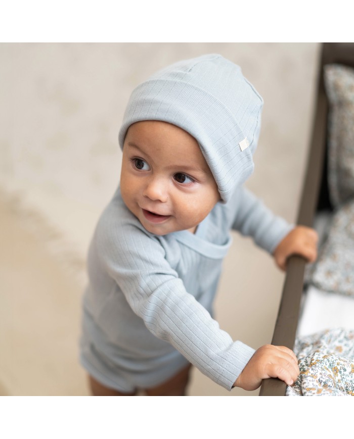 MINIMALISMA - Bonnet nouveau né en coton