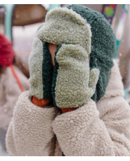 HELLO HOSSY - Moufles enfant et bébé doublés polaire - NEO