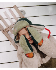 HELLO HOSSY - Moufles enfant et bébé doublés polaire - NEO