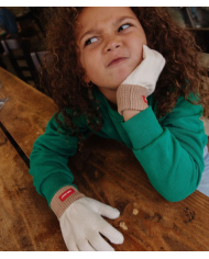 HELLO HOSSY - Gants enfant et bébé en coton bio - SANDY