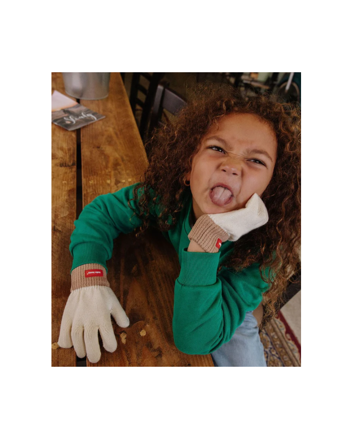 HELLO HOSSY - Gants enfant et bébé en coton bio - SANDY