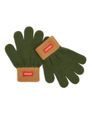 HELLO HOSSY - Gants enfant et bébé en coton bio - FOREST
