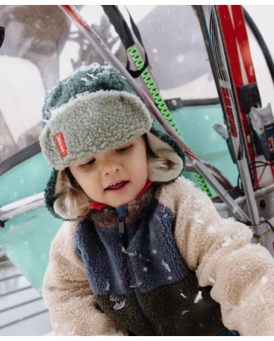 HELLO HOSSY - Chapka enfant doublée polaire