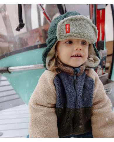 HELLO HOSSY - Chapka enfant doublée polaire