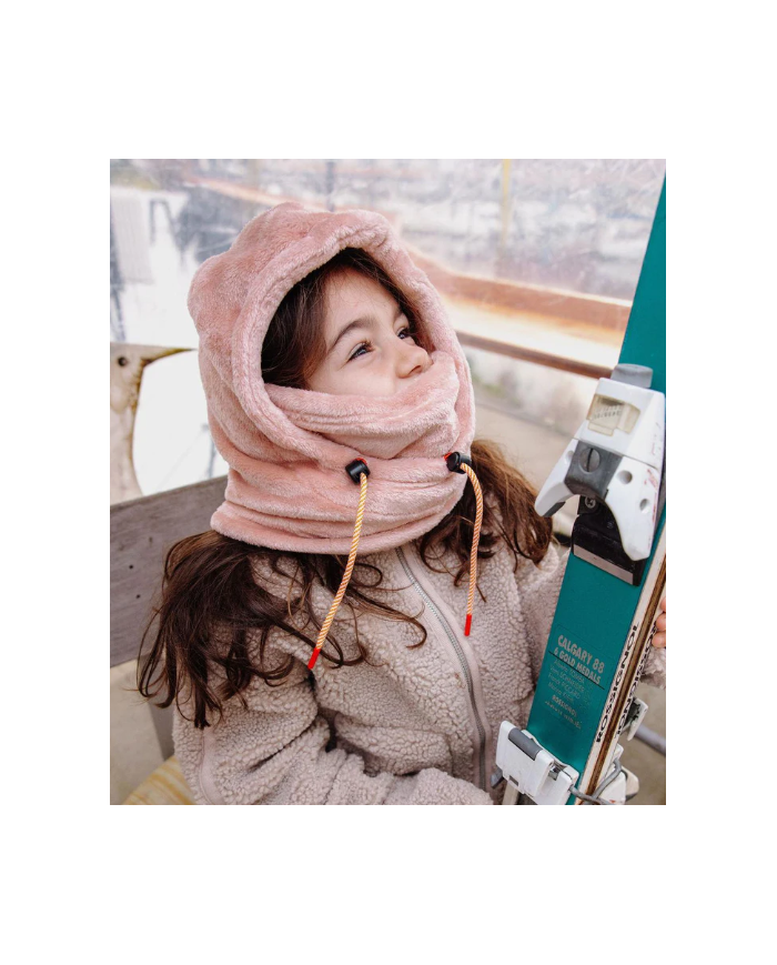 HELLO HOSSY - Cagoule enfant en bébé en polaire - PINK