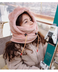 HELLO HOSSY - Cagoule enfant en bébé en polaire - PINK