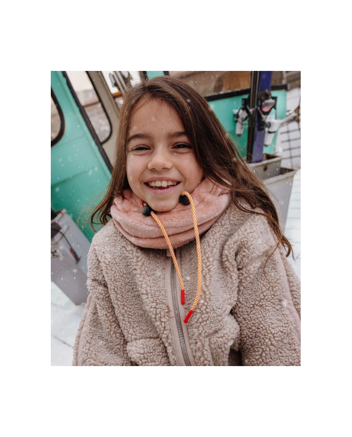 HELLO HOSSY - Cagoule enfant en bébé en polaire - PINK